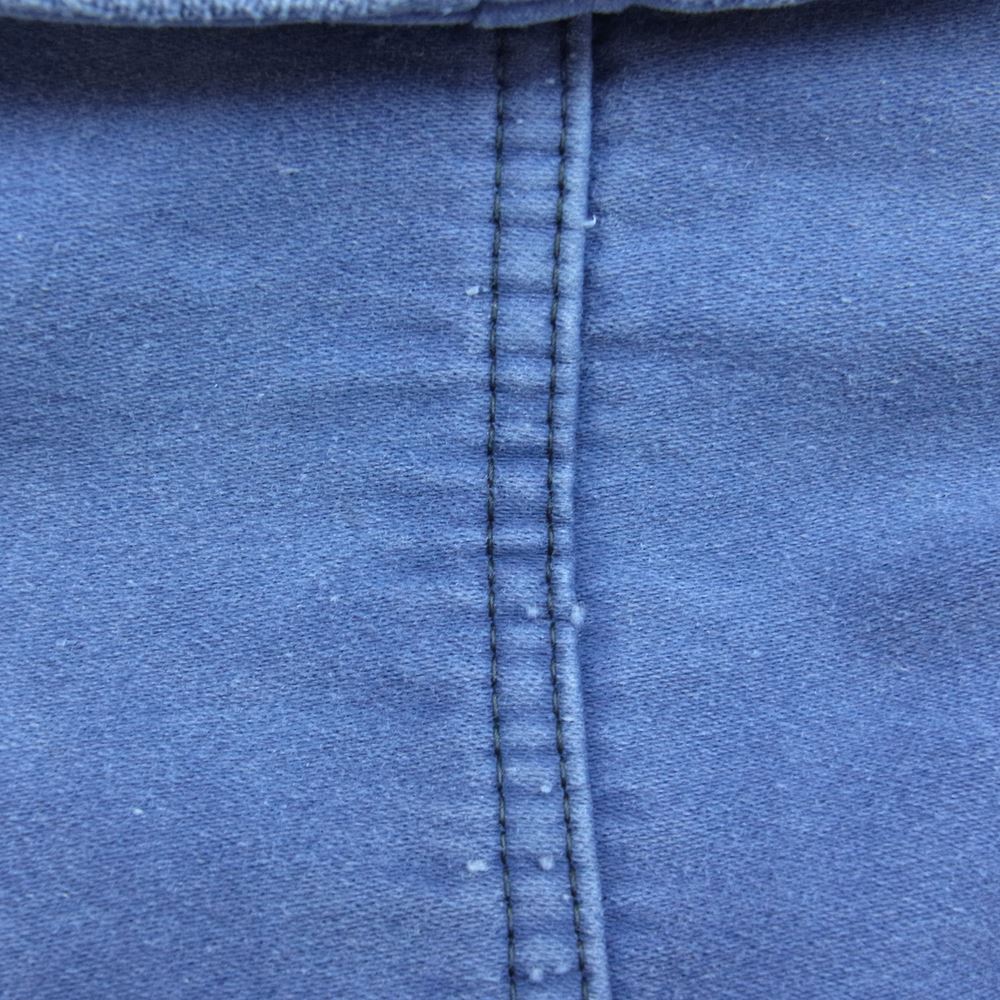 アドルフラフォン 50s 60s ヴィンテージ フレンチ ワーク モールスキン ジャケット ブルー系 50【中古】