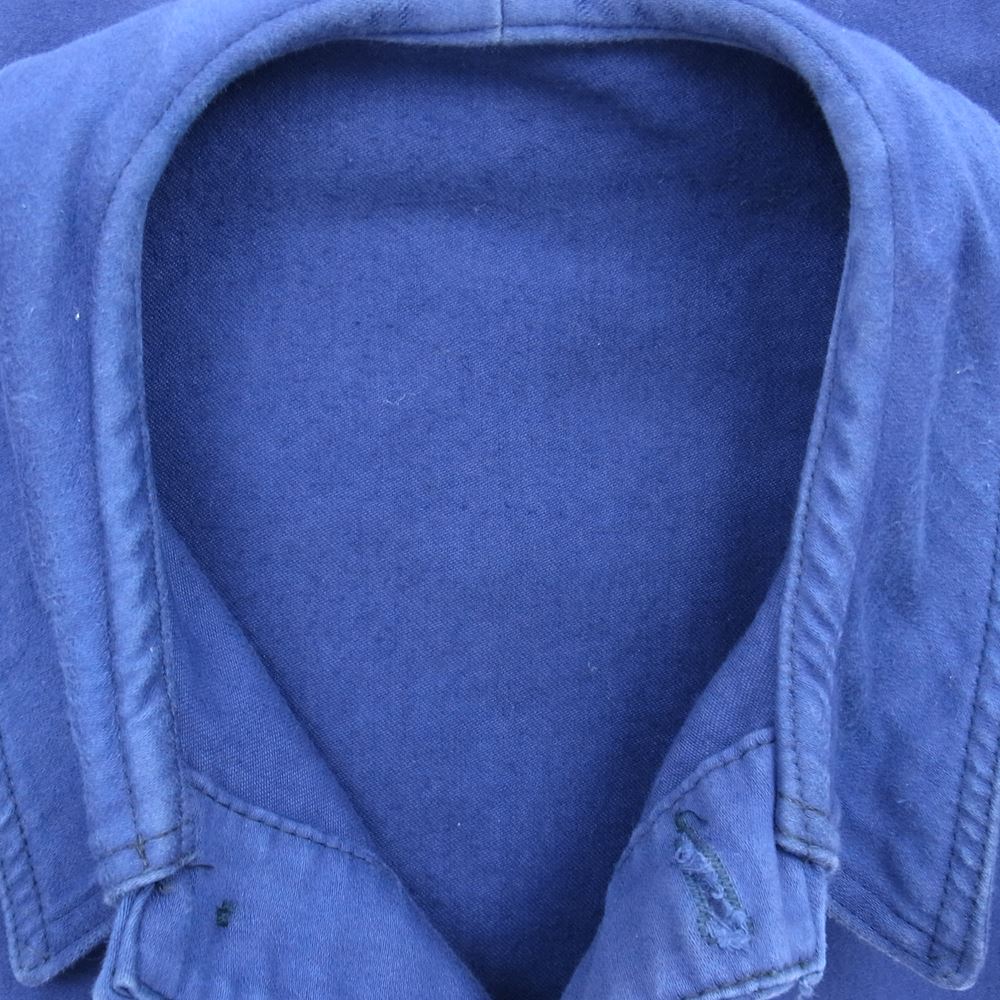 ビューフォート 50s 60s ヴィンテージ フレンチ ワーク モールスキン ジャケット ブルー系 48【中古】