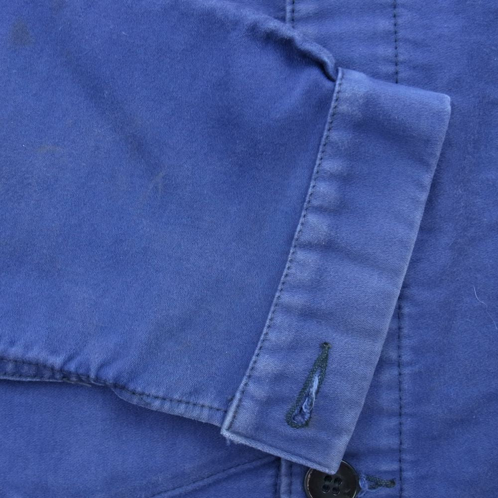 ビューフォート 50s 60s ヴィンテージ フレンチ ワーク モールスキン ジャケット ブルー系 48【中古】