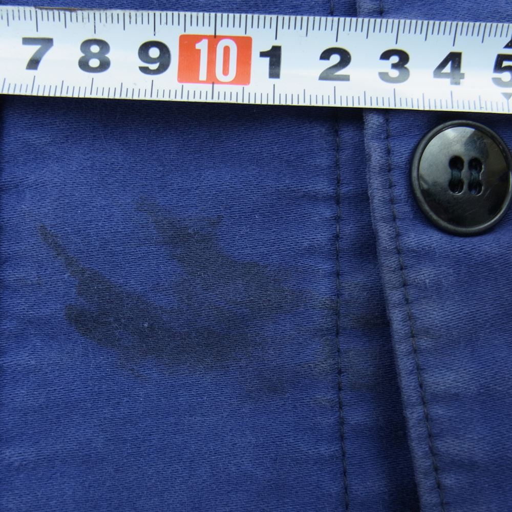 ビューフォート 50s 60s ヴィンテージ フレンチ ワーク モールスキン ジャケット ブルー系 48【中古】