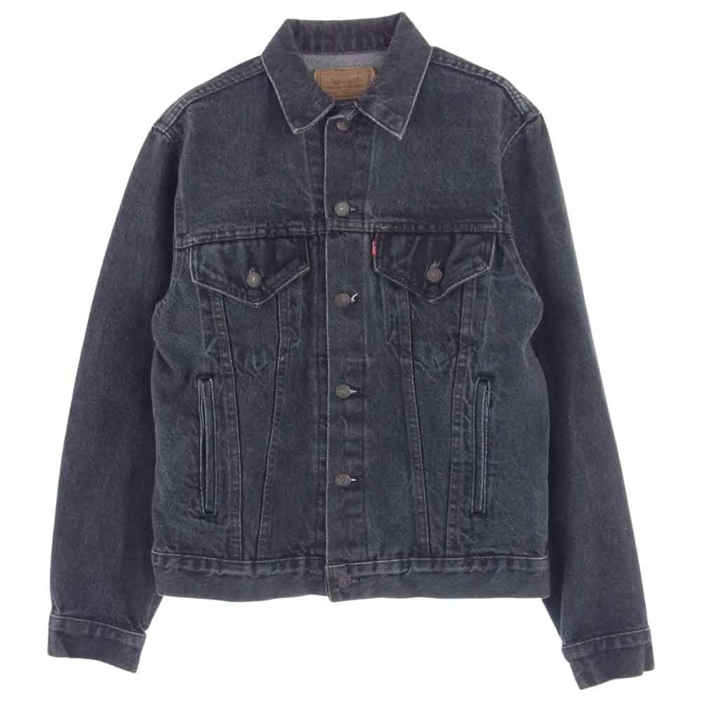 Levi's リーバイス 70506-0259 80s 先染め ブラック USA製 ヴィンテージ 38【中古】
