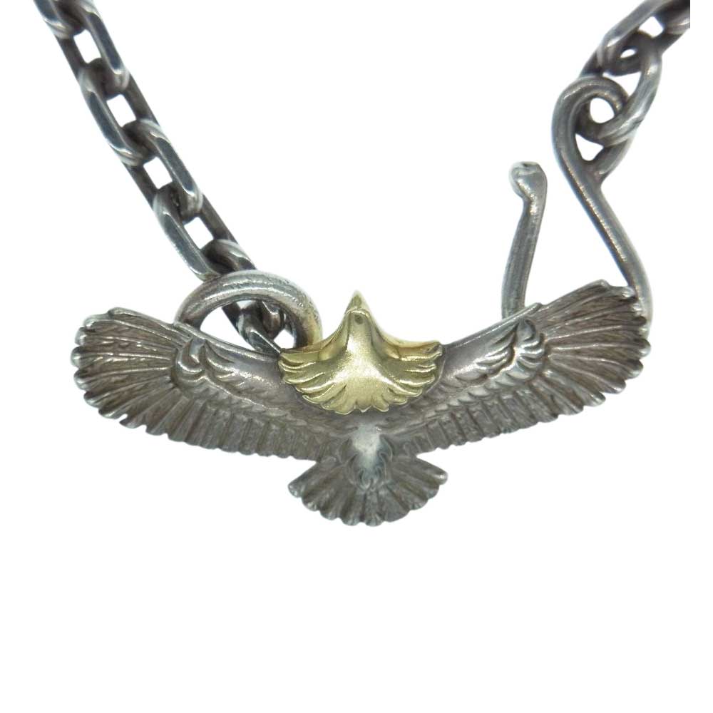 WINGROCK ウィングロック 頭金 イーグル カスタムチェーン ネックレス【中古】