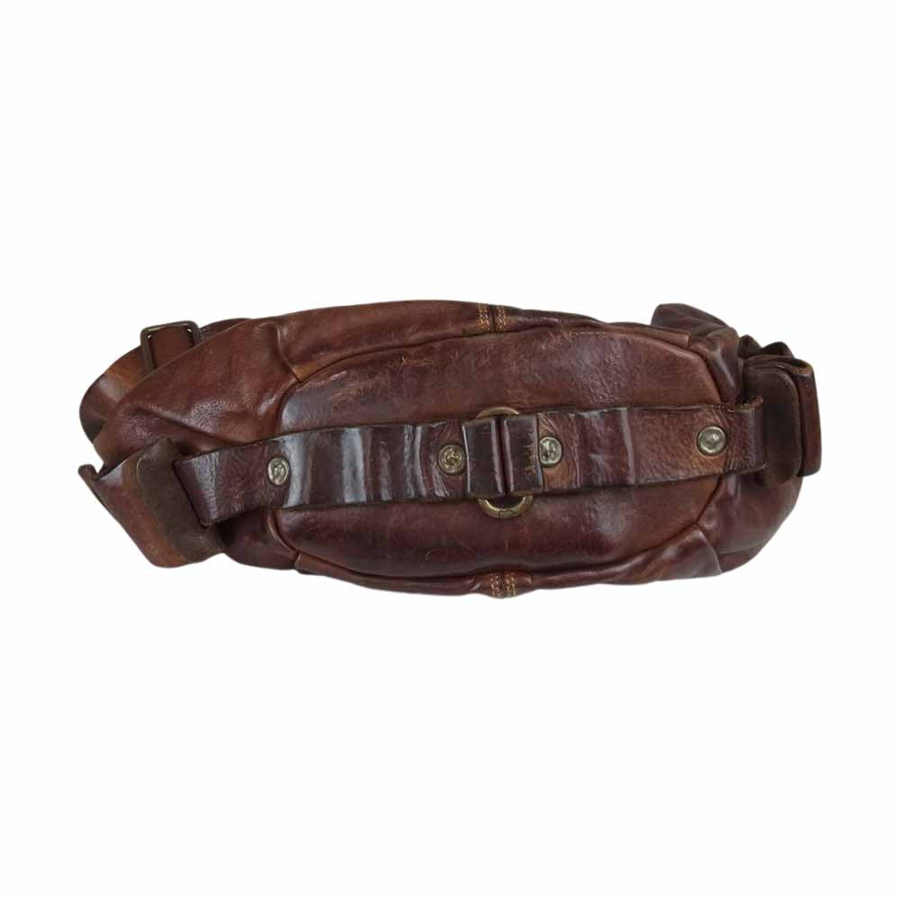 カンポマッジ  25-02 1961 レザー ショルダー バッグ ブラウン ブラウン系【中古】