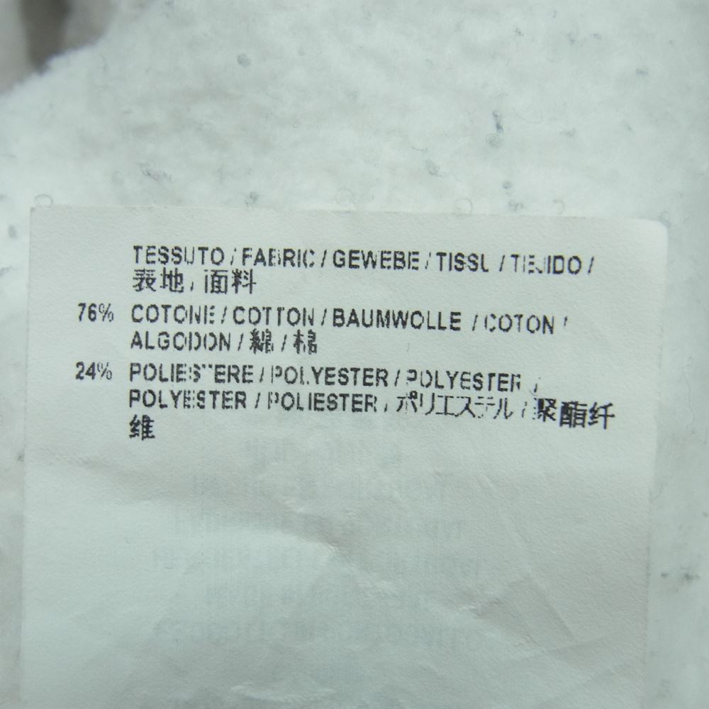 BALENCIAGA バレンシアガ 541709 TCV34 WFP ロゴプリント プルオーバー パーカー ポルトガル製 ホワイト系 XS【中古】