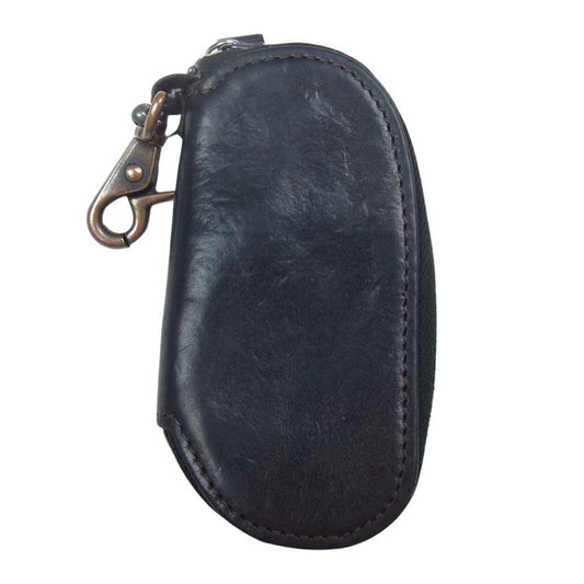 ISAMUKATAYAMA BACKLASH イサムカタヤマバックラッシュ 811-14 ITALY SHOULDER KEY CASE レザー キーケース ダークブラウン系【中古】