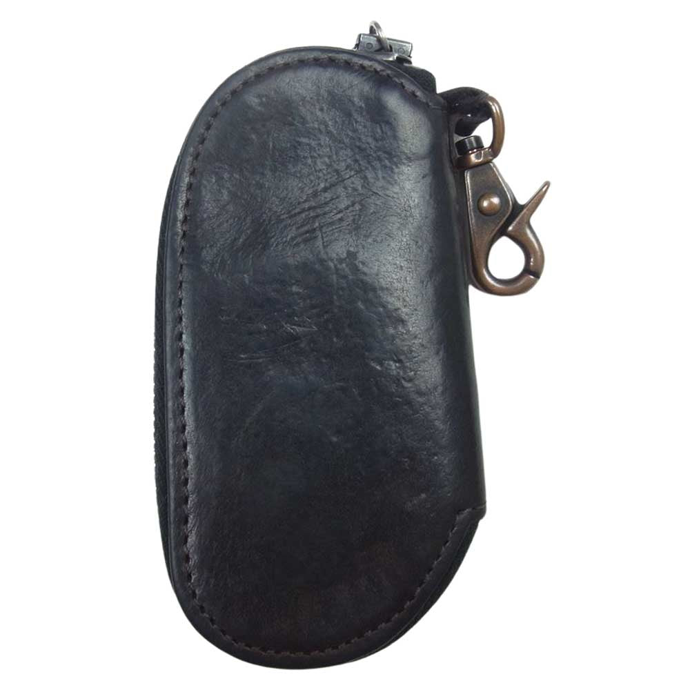 ISAMUKATAYAMA BACKLASH イサムカタヤマバックラッシュ 811-14 ITALY SHOULDER KEY CASE レザー キーケース ダークブラウン系【中古】