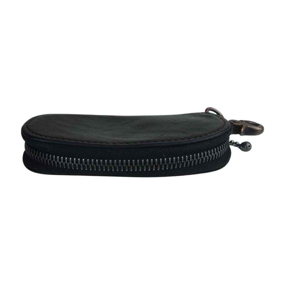 ISAMUKATAYAMA BACKLASH イサムカタヤマバックラッシュ 811-14 ITALY SHOULDER KEY CASE レザー キーケース ダークブラウン系【中古】