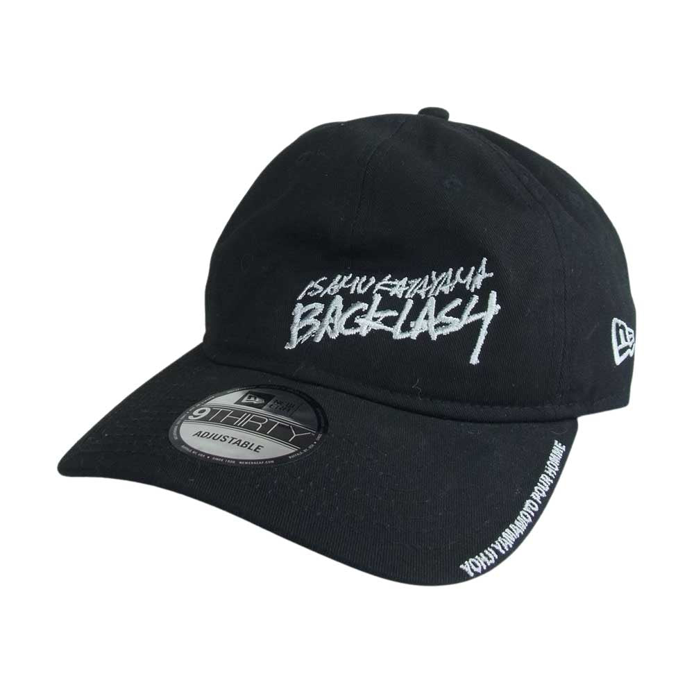 Yohji Yamamoto ヨウジヤマモト × BACK LASH バックラッシュ NEW ERA ニューエラ キャップ  ブラック系【中古】