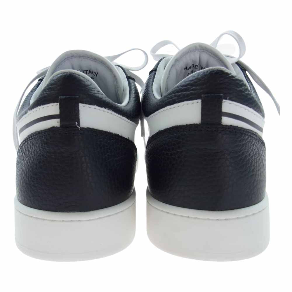 マイク MIKE01-BLACK WHITE010 DON'T DO IT sneaker blackv × white panda ローカット スニーカー ブラック系 ホワイト系 42【美品】【中古】