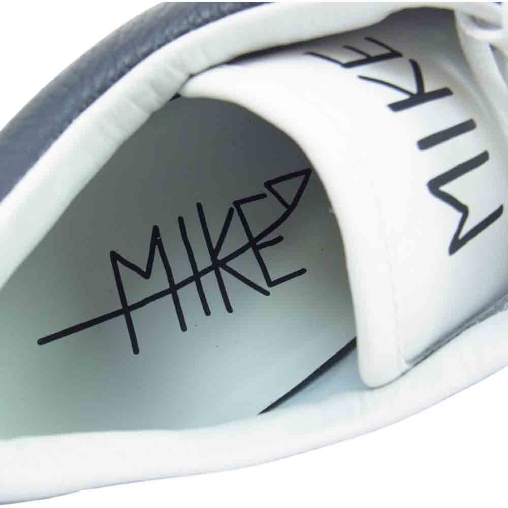 マイク MIKE01-BLACK WHITE010 DON'T DO IT sneaker blackv × white panda ローカット スニーカー ブラック系 ホワイト系 42【美品】【中古】