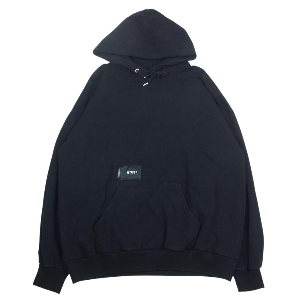 WTAPS ダブルタップス 22AW 222ATDT-HPM01S CRST HOODY フーディ スウェット パーカー ブラック系 03【中古】