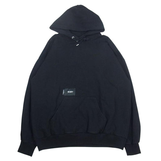 WTAPS ダブルタップス 22AW 222ATDT-HPM01S CRST HOODY フーディ スウェット パーカー ブラック系 03【中古】