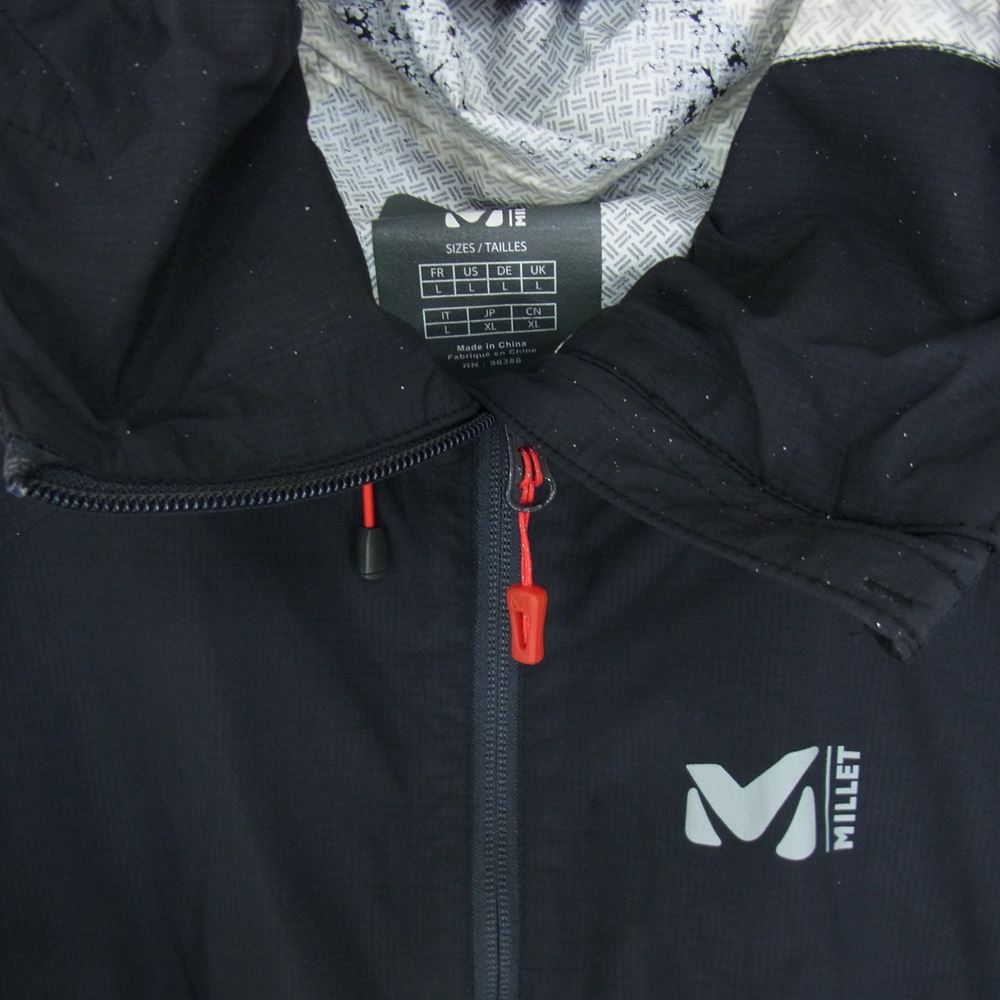 ミレー MIV6524 フィッツ ストレッチ ジャケット ブラック系 XL【中古】