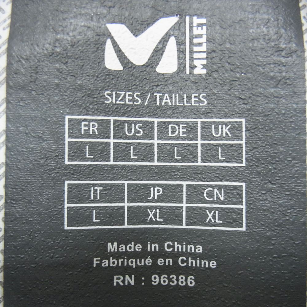 ミレー MIV6524 フィッツ ストレッチ ジャケット ブラック系 XL【中古】