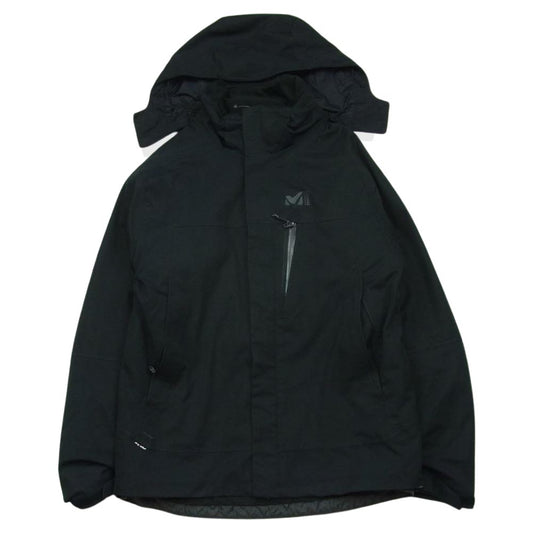 ミレー MIV7974H POBEDA II 3 IN 1 JKT ポベダ マウンテン パーカー ジャケット ベトナム製 ブラック系 L【中古】