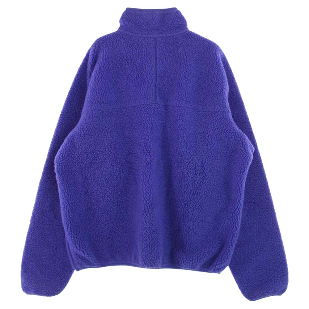 patagonia パタゴニア 25511 91年製 ベビーレトロカーディガン フリース ジャケット USA製 アメリカ製 パープル系 L【中古】