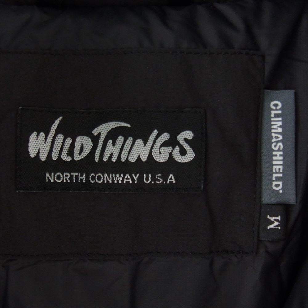 WILDTHINGS ワイルドシングス 22AW WT22106SN HAPPY JACKET 22 ハッピー ジャケット ブラック ブラック系 M【新古品】【未使用】【中古】