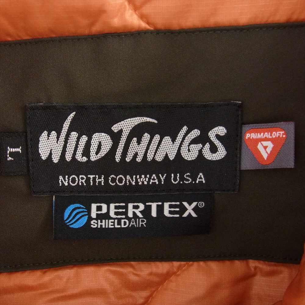WILDTHINGS ワイルドシングス 22AW WT22463SK-EF EDIFICE別注 PERTEX DENALI JACKET ジャケット カーキ系 L【新古品】【未使用】【中古】