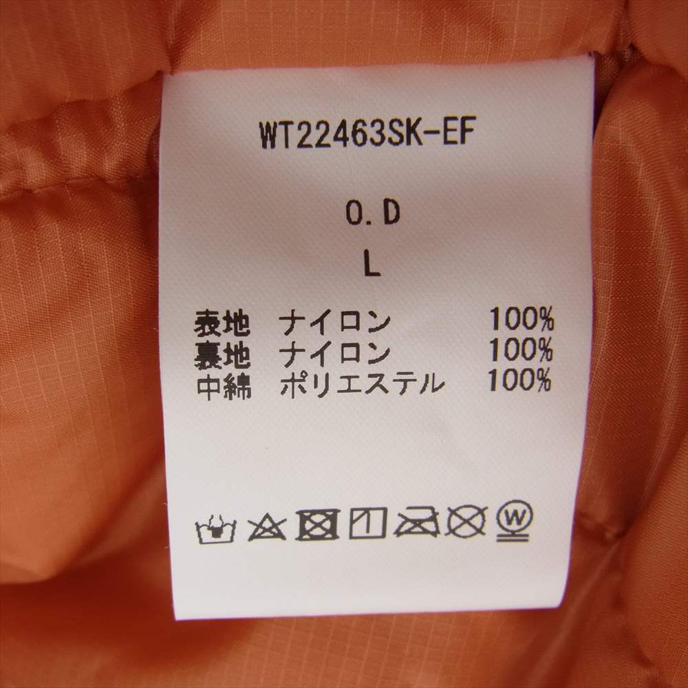 WILDTHINGS ワイルドシングス 22AW WT22463SK-EF EDIFICE別注 PERTEX DENALI JACKET ジャケット カーキ系 L【新古品】【未使用】【中古】