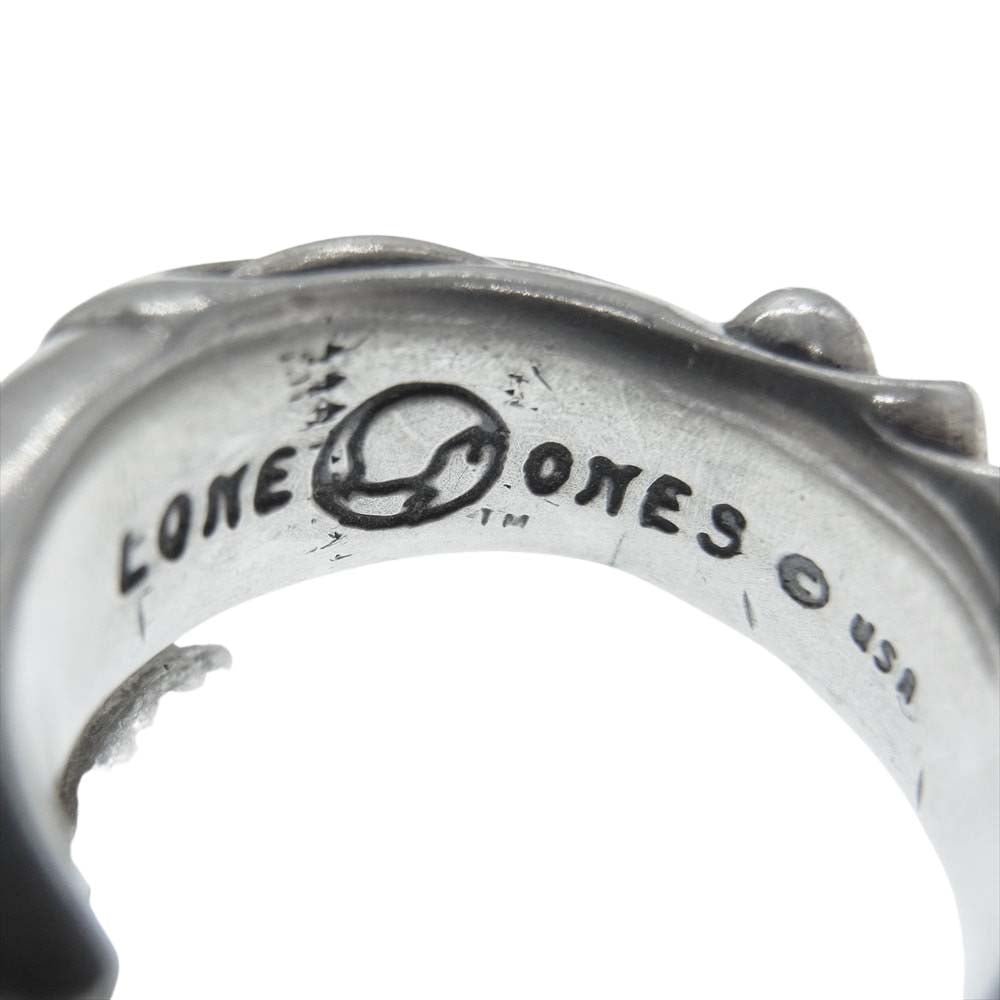 LONE ONES ロンワンズ スネーク バード リング 17号【中古】