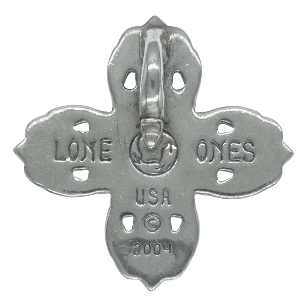 LONE ONES ロンワンズ ホークスアイ ペンダントトップ L ラージ シルバー系【中古】