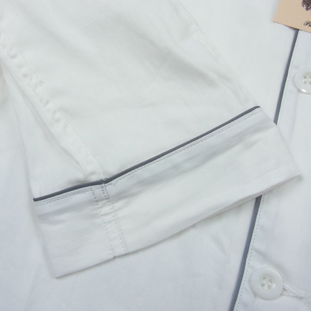 SASAFRAS ササフラス SF-231995 Gardening At Night Half 5.5oz Denim ガーデニング アット ナイト ハーフ 長袖 シャツ ホワイト系 XL【極上美品】【中古】