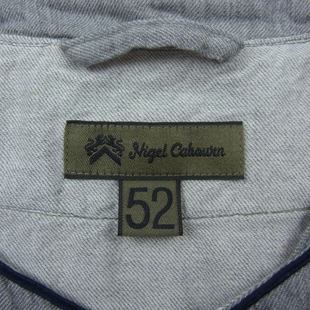 Nigel Cabourn ナイジェルケーボン 8046-00-11001 BASEBALL SHIRT S/