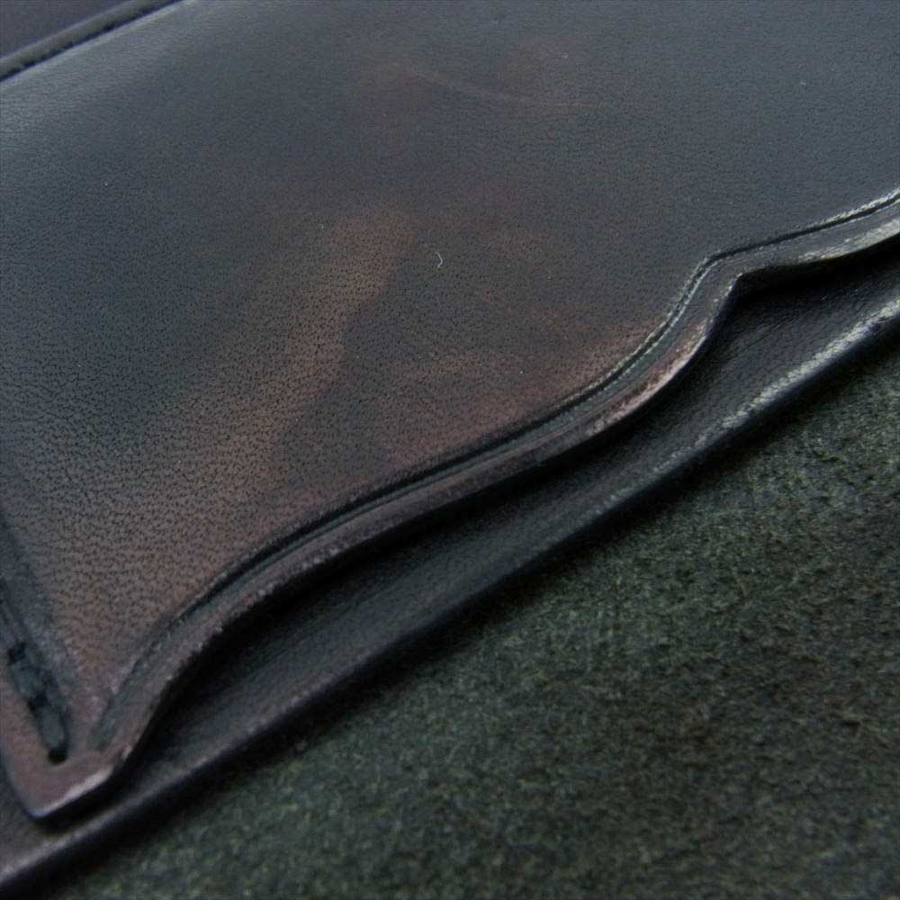 TENDERLOIN テンダーロイン HOSANNA BS WALLET ホザーナ ボルネオスカル ロング ウォレット ウォレットチェーン付き ブラック系【中古】