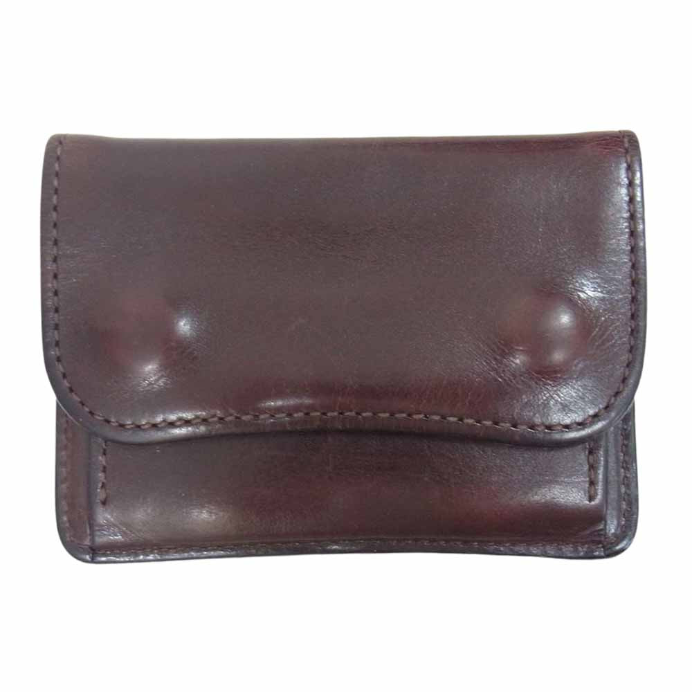 WILDSWANS ワイルドスワンズ TONGUE タング サドルプルアップ コインケース ブラウン系【中古】