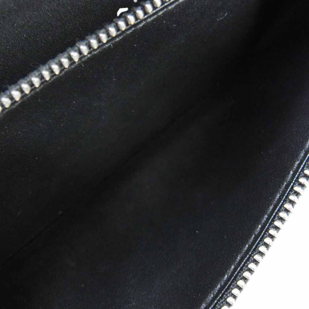 LOUIS VUITTON ルイ・ヴィトン N63548 ダミエ アンフィニ ジッピーウォレット ヴェルティカル ラウンドファスナー 財布 ブラック系【中古】