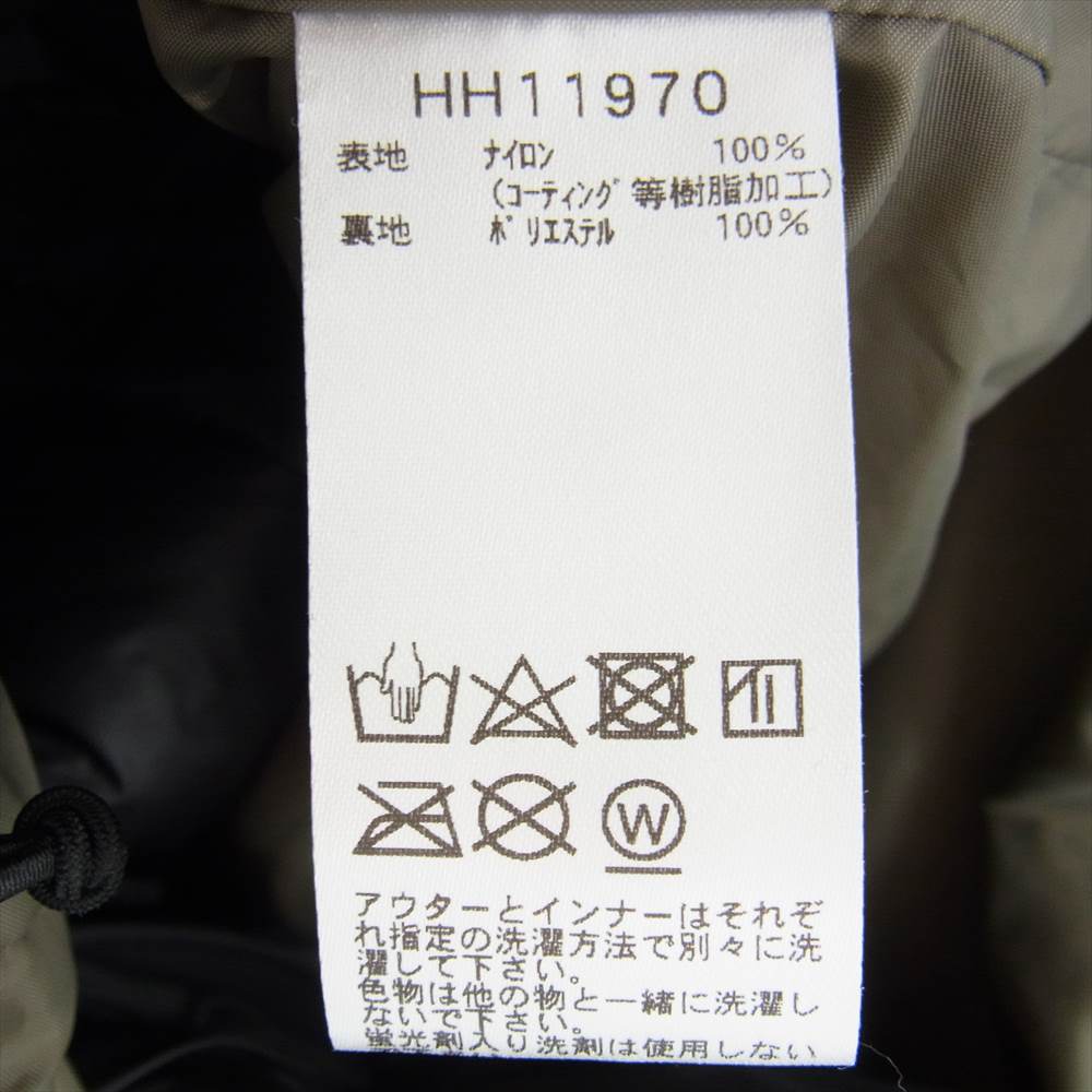 ヘリーハンセン  HH11970  VIGRA 3WAY JACKET ヴィグラ スリーウェイ ジャケット ライナー着脱可  カーキ系 M【中古】