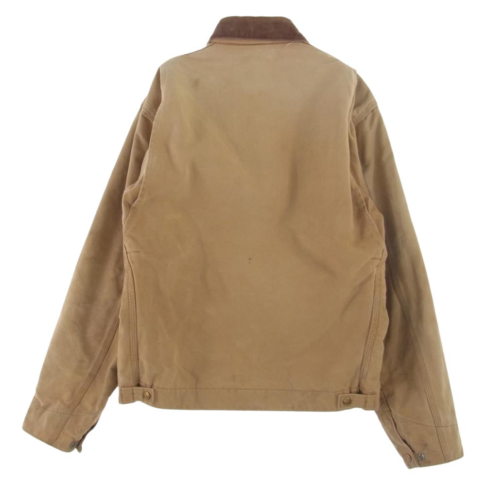 Carhartt カーハート 68LJT ヴィンテージ デトロイト ジャケット ダック ブランケット ライナー付き ライトブラウン系 ブラウン系 42【中古】
