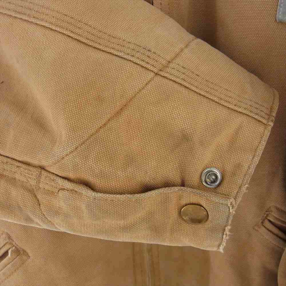 Carhartt カーハート 68LJT ヴィンテージ デトロイト ジャケット ダック ブランケット ライナー付き ライトブラウン系 ブラウン系 42【中古】