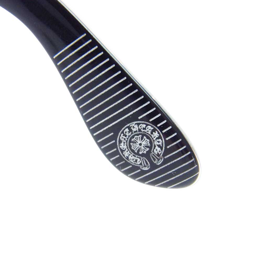 CHROME HEARTS クロムハーツ（原本無） 購入店スタンプ印字冊子付属 MIDIXATHRILL II サングラス アイウェア 眼鏡 ブラック系【中古】