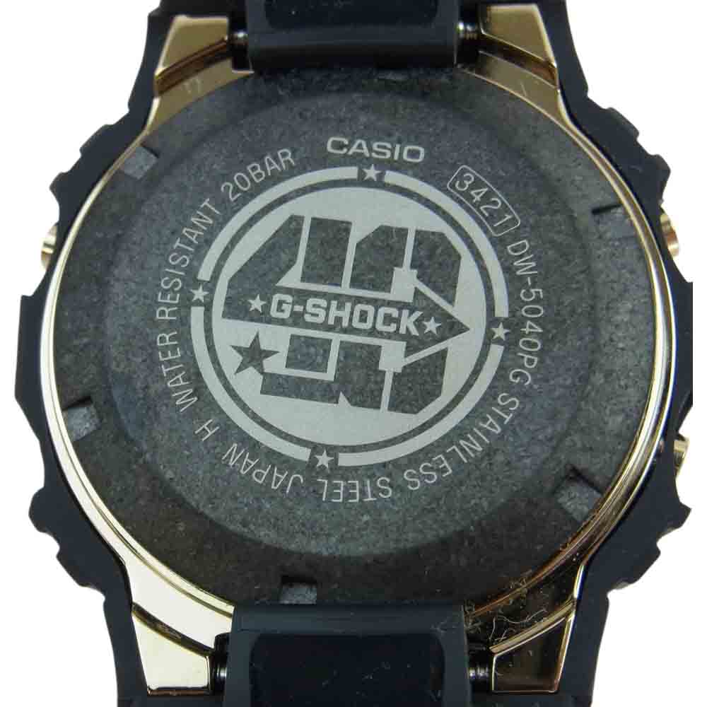 G-SHOCK ジーショック DW-5040PG-1JR 40th Anniversary RECRYSTALLIZED  40周年モデル クリスタライズド 腕時計 ウォッチ ブラック系【新古品】【未使用】【中古】