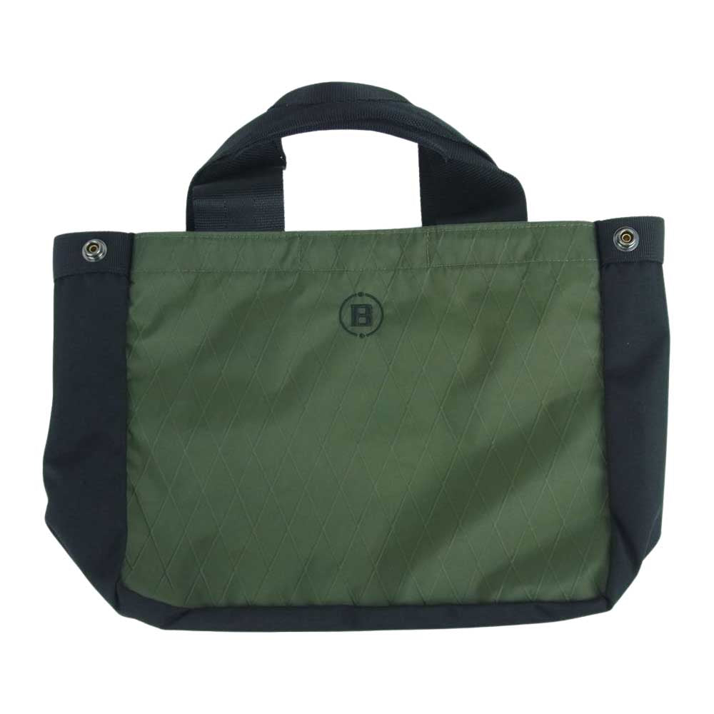 BRIEFING ブリーフィング BG1732402 CART TOTE カート トート バッグ カーキ系 ブラック系【極上美品】【中古】