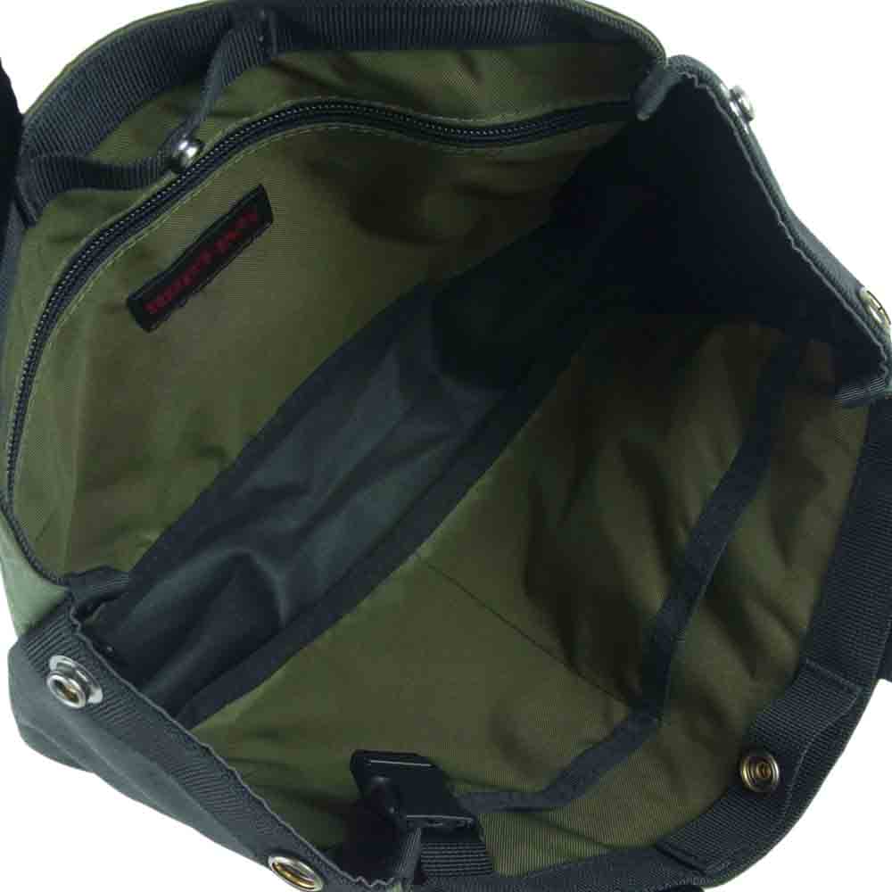 BRIEFING ブリーフィング BG1732402 CART TOTE カート トート バッグ カーキ系 ブラック系【極上美品】【中古】