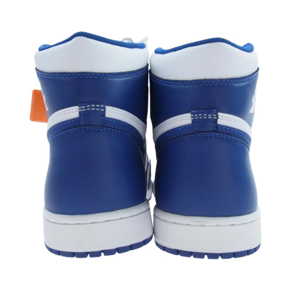 NIKE AIR JORDAN ナイキ ジョーダン 555088-127 1 RETRO HIGH OG STORM BLUE レトロ ハイ ストームブルー スニーカー ブルー系 ホワイト系 28.5cm【新古品】【未使用】【中古】