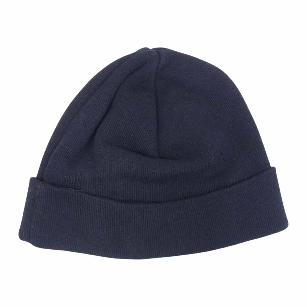 WACKO MARIA ワコマリア 23SS 23SS-WMA-CP03 KNIT WATCH CAP TYPE-2 ロゴ 刺繍 ワッチ キャップ ニット帽 ビーニー ブラック系【中古】