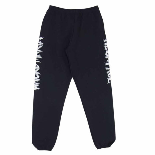 WACKO MARIA ワコマリア × NECKFACE SWEAT PANTS ネックフェイス スウェット パンツ ブラック系 M【美品】【中古】