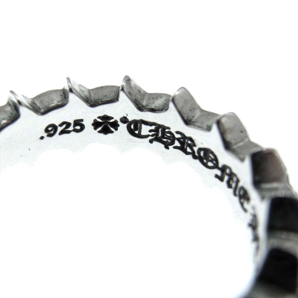 CHROME HEARTS クロムハーツ（原本無） TINY 5PT STAR BAND タイニー 5ポイント スター バンド シルバー リング シルバー系 16号【中古】