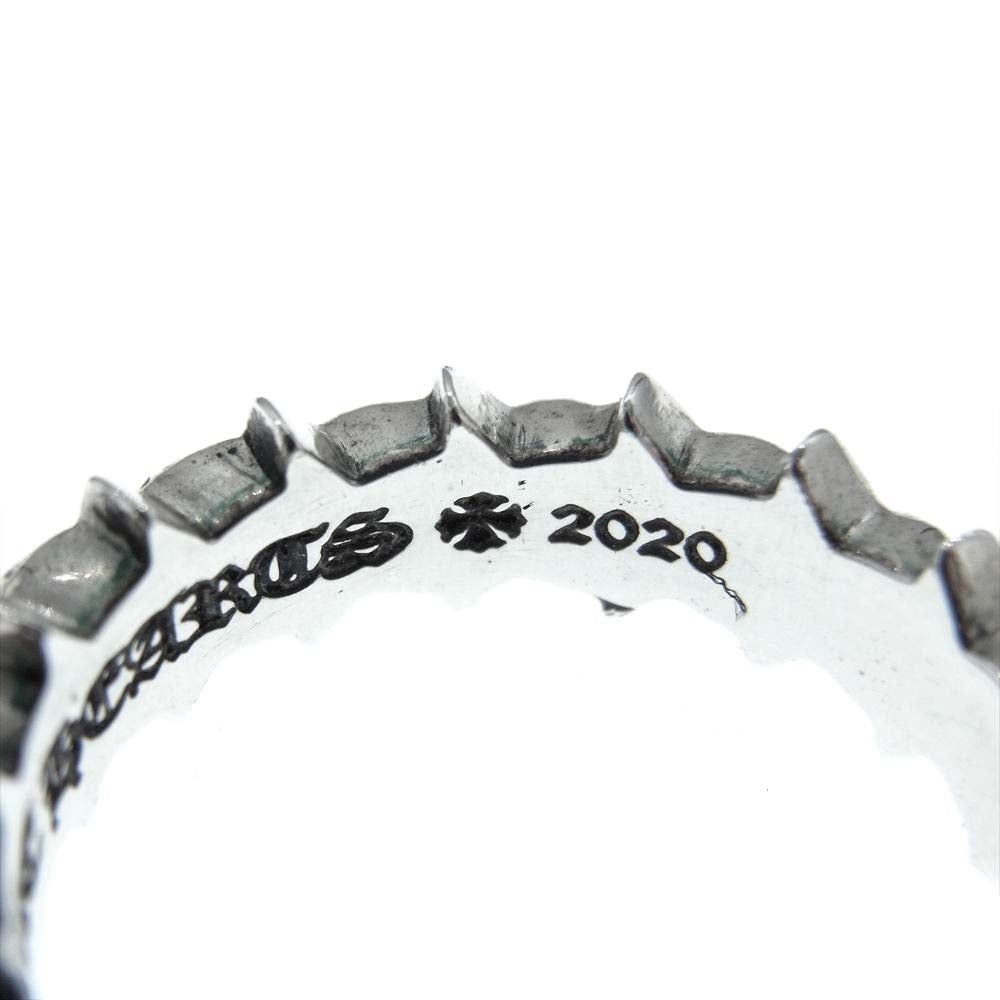 CHROME HEARTS クロムハーツ（原本無） TINY 5PT STAR BAND タイニー 5ポイント スター バンド シルバー リング シルバー系 16号【中古】