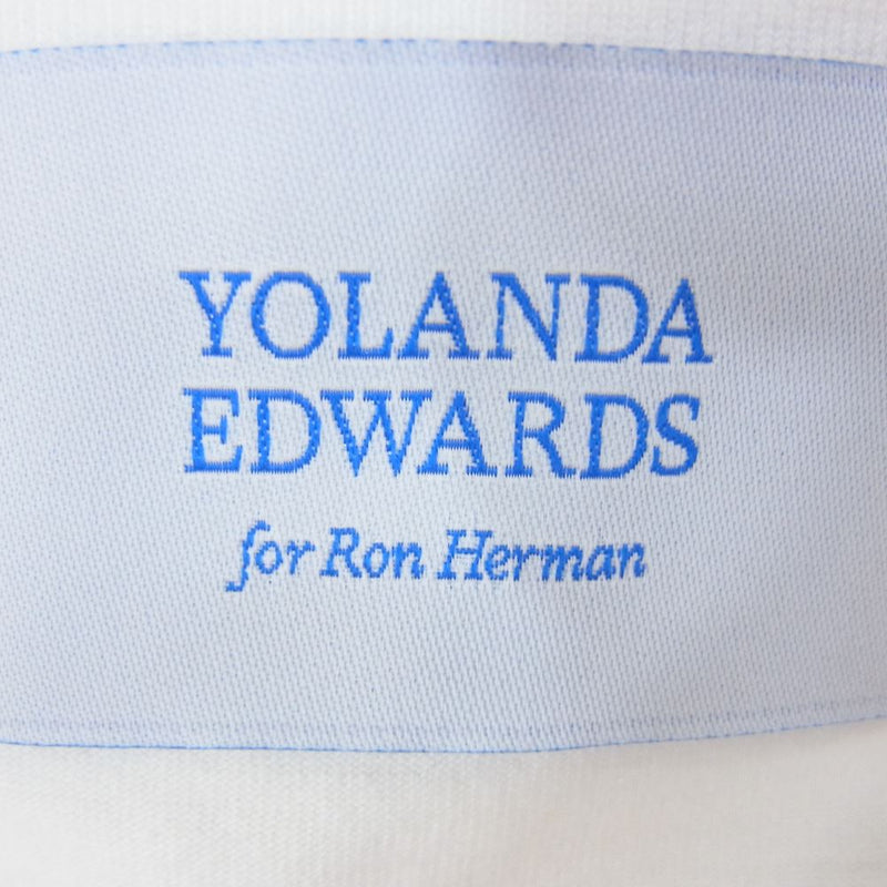 Ron Herman ロンハーマン 3310900524 YOLANDA EDWARDS YOLO JOUNAL プリント Tシャツ ホワイト系 サイズ表記無【新古品】【未使用】【中古】