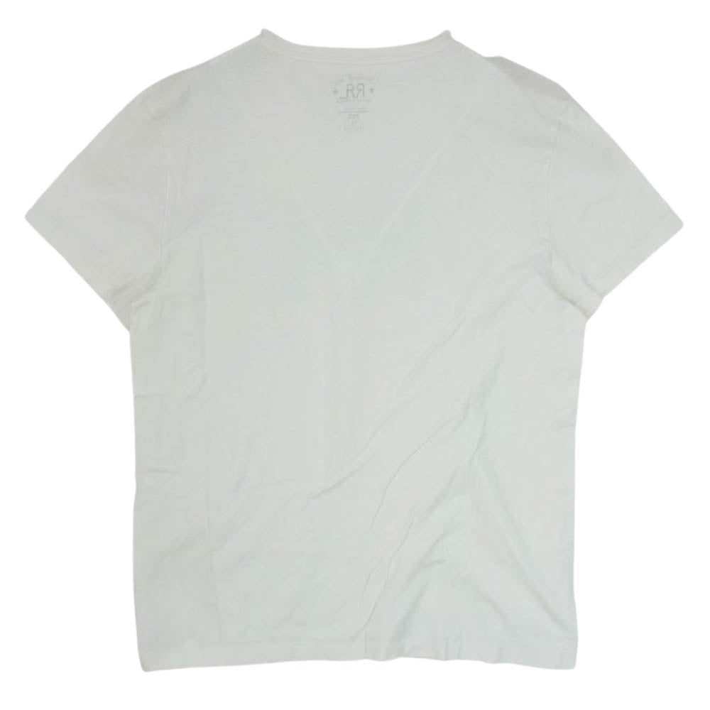 RRL ダブルアールエル MNRRTSH1N820069 Ron Herman ロンハーマン 別注 Logo Graphic S/S Tee スター ロゴ プリント Tシャツ オフホワイト系 M【新古品】【未使用】【中古】