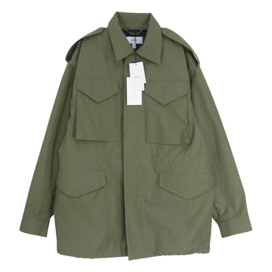 HYKE ハイク 22SS UNITED ARROWS ユナイテッドアローズ 別注 M51 FIELD JACKET ミリタリー フィールド ジャケット カーキ系 2【新古品】【未使用】【中古】