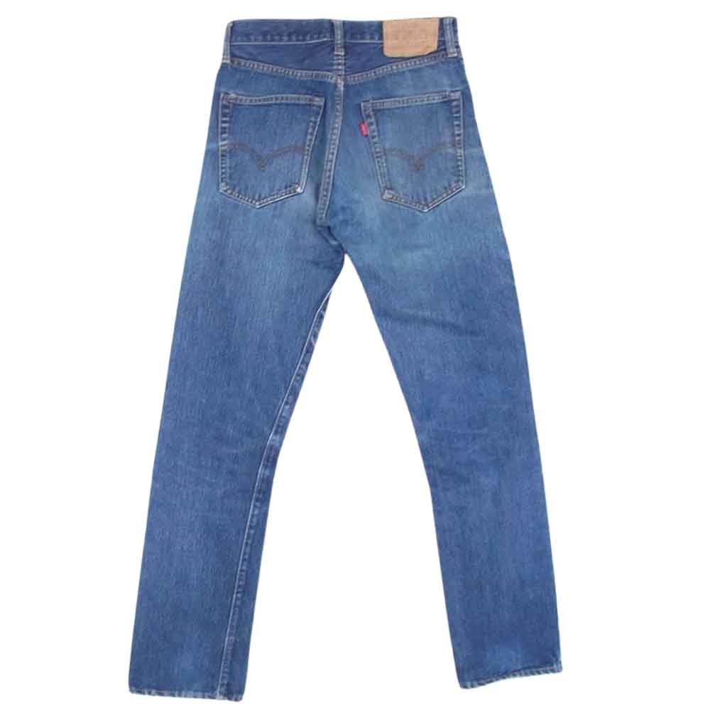 Levi's リーバイス ヴィンテージ オリジナル 505 BIG E 刻印4 TALON42 紙パッチ有 裾チェーンステッチ オリジナル デニム パンツ  インディゴブルー系 28【中古】
