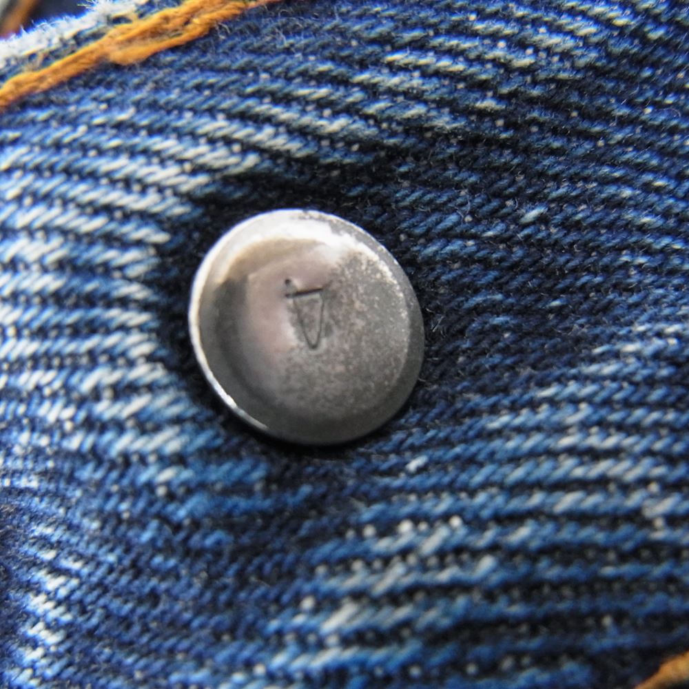 Levi's リーバイス ヴィンテージ オリジナル 505 BIG E 刻印4 TALON42 紙パッチ有 裾チェーンステッチ オリジナル デニム パンツ  インディゴブルー系 28【中古】