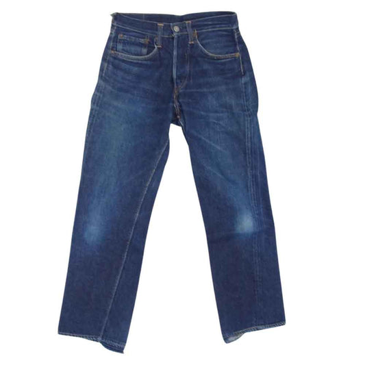 Levi's リーバイス ヴィンテージ オリジナル 503B XX ボーイズ 刻印ツメ 足長R Vステッチ オリジナル デニム パンツ インディゴブルー系 サイズ表記無【中古】