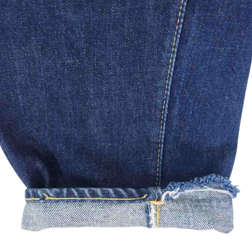 Levi's リーバイス ヴィンテージ オリジナル 503B XX ボーイズ 刻印ツメ 足長R Vステッチ オリジナル デニム パンツ インディゴブルー系 サイズ表記無【中古】
