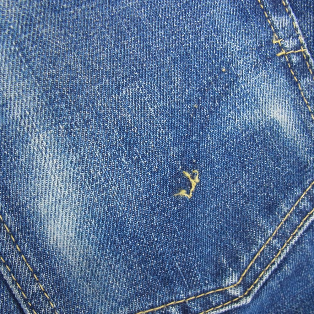 Levi's リーバイス ヴィンテージ オリジナル 503B XX ボーイズ 刻印ツメ 足長R Vステッチ オリジナル デニム パンツ インディゴブルー系 サイズ表記無【中古】